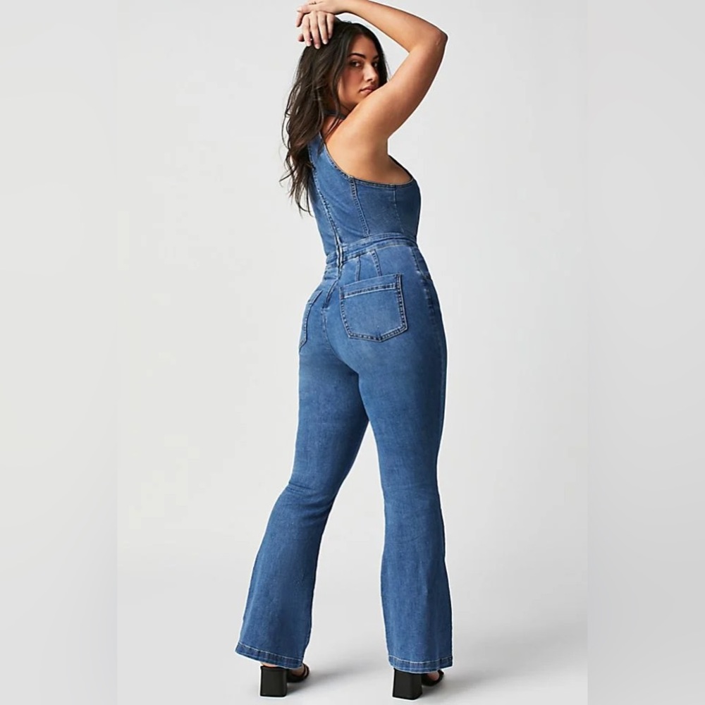 Free People CRVY Sydney Jumpsuit